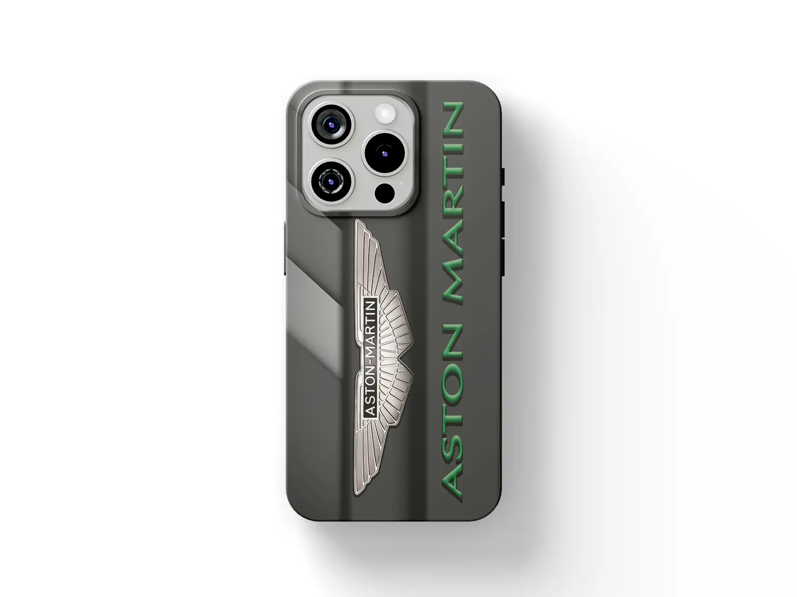 Aston Martin Cover Cellulare Look da Corsa Drift